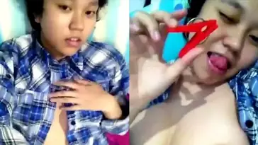 Bokep Jilbab Ukhti TikTokers Pamer Dada Colmek